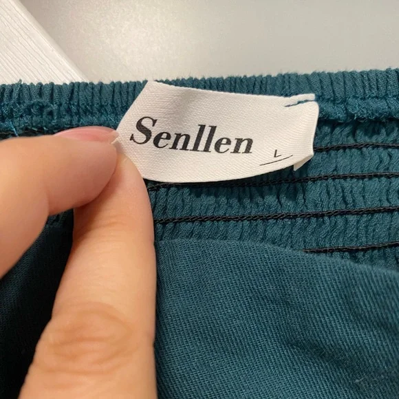 Asymmetrical Green Dress - Picture 6 of 9